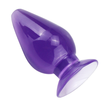 Reusachtige Voorstanderklier die Anale Uiteindestop Toy With Strong Suction Cup bevorderen