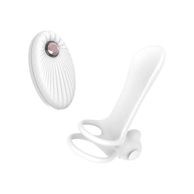 Silicone penis ring met een prikkelende staart / prikkelbare penis ring voor penis stimulatie