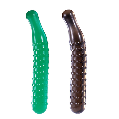 Heet van het de Groentekristal van het verkoopfruit van de de Stopvagina van Dildos Anaal van de Clitorismassager het Geslachtsspeelgoed voor Vrouwelijke Masturbatie