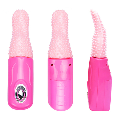Nieuwe clitoris stimulatie G-spot tong vibrator voor vrouwen