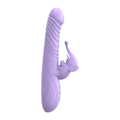 Silicone Stretchable Heating Rabbit Vibrator G Spot Clitoris Stimulator Vrouwelijk Seksspeelgoed Rabbit Vibrator voor Vrouwelijke Vagina