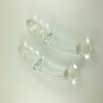 Glas dildo penis kristal anale kralen kont plug glas dildo voor vrouwen
