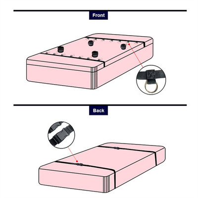 Bdsm Japanse slavernij pak volwassen sm 3 pcs terughoudendheid slaven kit webbing met hoopjes speelgoed ingesteld voor sm spel op bed