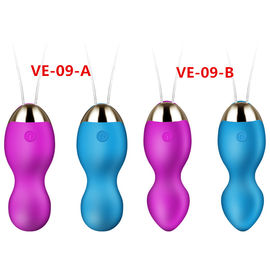 Vibrator van het de Kogelei van USB maakt de Navulbare 10 Snelheden Draadloos Trillend Ei waterdicht