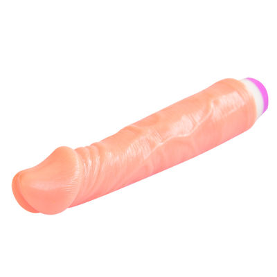 Van de de Penisvibrator van Dildo TPE van de Stepless de Realistische Penis Kunstmatige Penis voor Wijfje