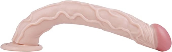 15 inch levensechte flexibele dikke realistische enorme monsterdildo met sterke zuignap