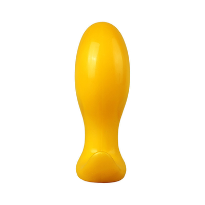 Superzachte mango anale buttplug, flexibele vloeibare siliconen seksspeeltje prostaatstimulator