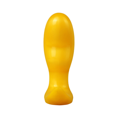 Superzachte mango anale buttplug, flexibele vloeibare siliconen seksspeeltje prostaatstimulator