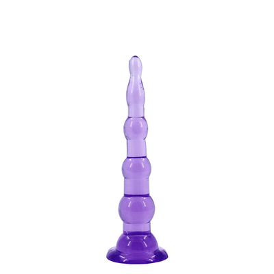 6 parels en van het 7 Parels Anale Uiteinde Stop, de Anale Trainer Toy van Prostage Massager Dildo