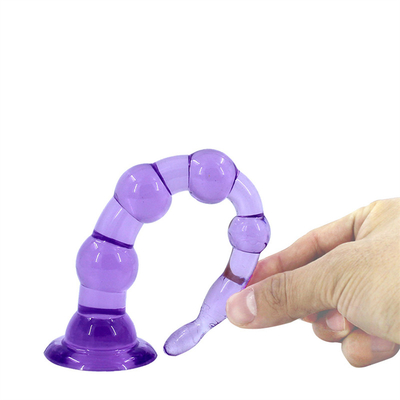 6 parels en van het 7 Parels Anale Uiteinde Stop, de Anale Trainer Toy van Prostage Massager Dildo