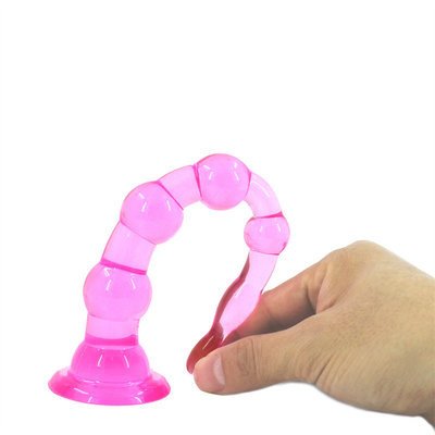 6 parels en van het 7 Parels Anale Uiteinde Stop, de Anale Trainer Toy van Prostage Massager Dildo