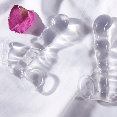 De zachte Waterdichte 3pcs-Stop van het Pareluiteinde, Anale Dildo-Stop Holle Prostate Massager