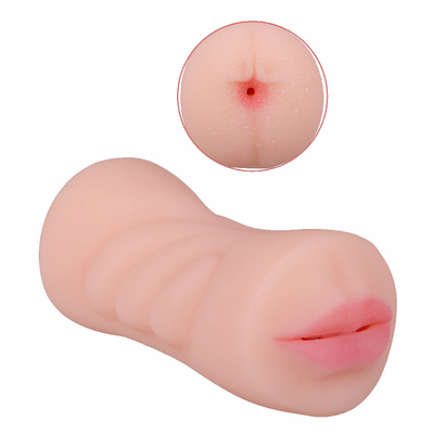 De vrije Mondelinge de Mondvliegtuigen van Masturbator van de steekproef Realistische Vagina vormen putjepussy Vertrouwelijk Diep het Geslachtsstuk speelgoed van het Keel Dubbel Gat voor tot een kom