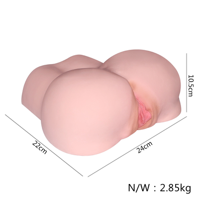 Mannen die Siliconepussy de Realistische Kunstmatige Grote Echte Vrouw Vaginal Manufacture masturberen van Masturbator van het Ezelssilicium