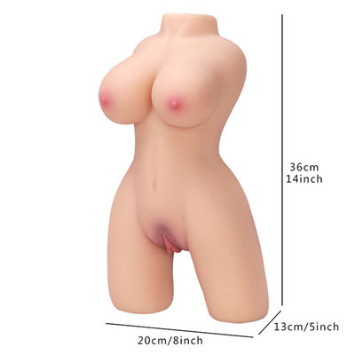 De Fabriek verkoopt het Beste Mannelijke Halve Lichaamsdoll Geslacht Toy For Man van de Torso Realistische Mannelijke Masturbatie