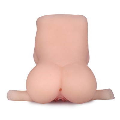 Levensecht Mannelijk Masturbator-Zakpussy 3D Realistisch Geweven Vagina en Anus Volwassen het Geslachtsspeelgoed van Stroker voor Mensenmasturbatie
