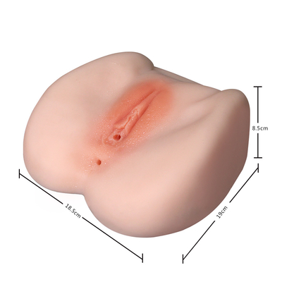 Van de de Masturbatievagina van de fabrieksprijs het Kunstmatige Geslacht Toy Fat Butt 2 in 1 Anaal Stuk speelgoed van Troso van de Masturbatieezel voor de Mens