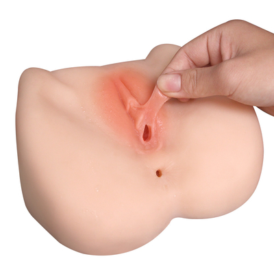 Van de de Masturbatievagina van de fabrieksprijs het Kunstmatige Geslacht Toy Fat Butt 2 in 1 Anaal Stuk speelgoed van Troso van de Masturbatieezel voor de Mens