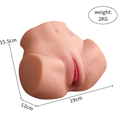 De volwassen Ezel van de Huid Levensechte Japanse Vrouwen van de Geslachtsezel Echte met Groot Pussy 3D Pussy Pussy van de Ezels Realistisch Zak Geslachtsstuk speelgoed voor Mannen