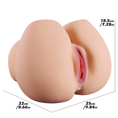 Nieuw Realistisch TPE-Siliconepussy het Geslachtsstuk speelgoed van Masturbator van de Vagina Mannelijk Groot EZEL voor de Mensenmens