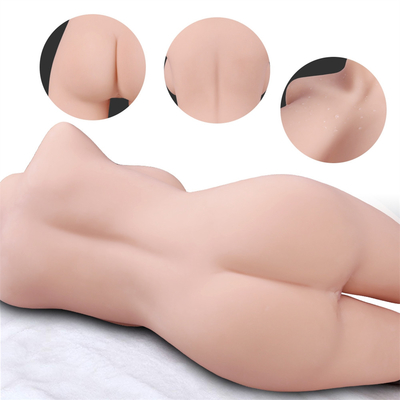 Hoogste Verkoop van de het Torso Geweven Anaal Vagina van 9,68 Multi de Houdingenvrouwen van kg Doll van het het Lichaamsgeslacht Half voor de Mens