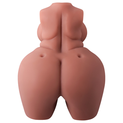 Levensechte Mannelijke Realistische Masturbator met Sexy Mollige Pussy Stroker van het Torsolichaam met Groot Uiteinde en van het Domorengeslacht Speelgoed voor Mensen Pl