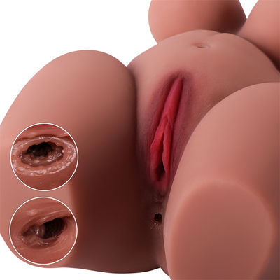 Levensechte Mannelijke Realistische Masturbator met Sexy Mollige Pussy Stroker van het Torsolichaam met Groot Uiteinde en van het Domorengeslacht Speelgoed voor Mensen Pl