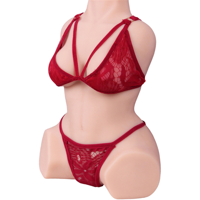 Realistisch Zacht Elastisch Pussy van fabrikantensupply best sale Geslacht Toy Silicone Ass Torso