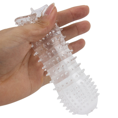 Hete Verkoop Crystal Penis Sleeve Extender voor de Mens