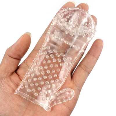 Hete Verkoop Crystal Penis Sleeve Extender voor de Mens