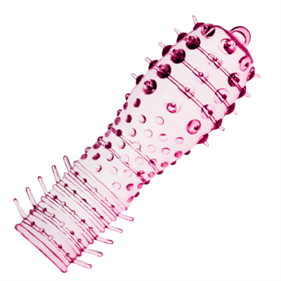 Heet Verkoopgeslacht Toy Crystal Penis Enlargement Sleeve voor Mensen