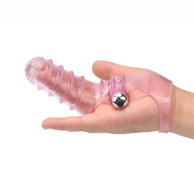 Van de het Speelgoedvinger van het nieuwigheidsgeslacht de Kokervibrator RoHS Medische TPE voor Vrouwen