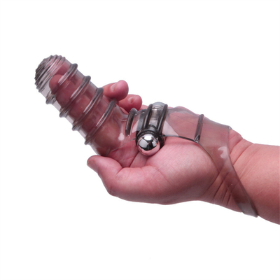 Van de het Speelgoedvinger van het nieuwigheidsgeslacht de Kokervibrator RoHS Medische TPE voor Vrouwen