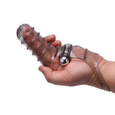 Van de het Speelgoedvinger van het nieuwigheidsgeslacht de Kokervibrator RoHS Medische TPE voor Vrouwen