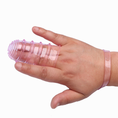 Van de het Speelgoedvinger van het nieuwigheidsgeslacht de Kokervibrator RoHS Medische TPE voor Vrouwen