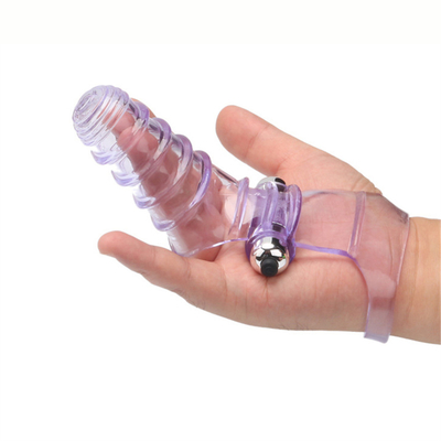 Van de het Speelgoedvinger van het nieuwigheidsgeslacht de Kokervibrator RoHS Medische TPE voor Vrouwen