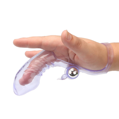 Van de het Speelgoedvinger van het nieuwigheidsgeslacht de Kokervibrator RoHS Medische TPE voor Vrouwen