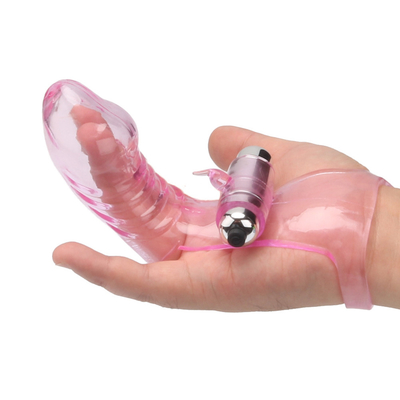 Van de het Speelgoedvinger van het nieuwigheidsgeslacht de Kokervibrator RoHS Medische TPE voor Vrouwen