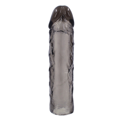 Van de de Mensenpenis van geslachtstoy dildo extender condoms for van de de Uitbreidingskoker van het de Haansilicone de Realistische Penis
