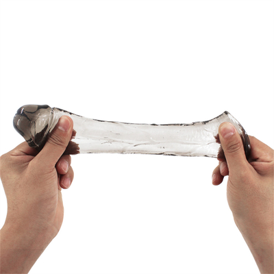 Van de de Mensenpenis van geslachtstoy dildo extender condoms for van de de Uitbreidingskoker van het de Haansilicone de Realistische Penis
