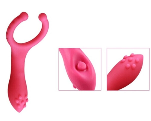 Sextoys Vibrating Nippel Clamps met G-spot vibrator voor vrouwen