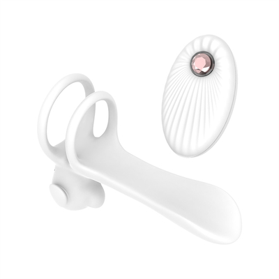 Silicone penis ring met een prikkelende staart / prikkelbare penis ring voor penis stimulatie