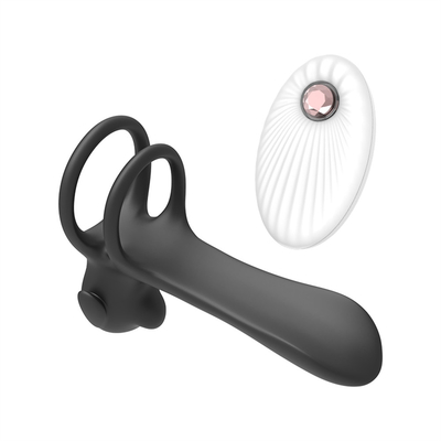 Silicone penis ring met een prikkelende staart / prikkelbare penis ring voor penis stimulatie