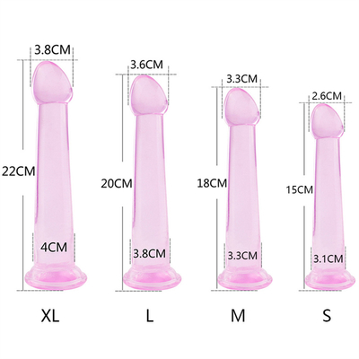 Anale pluggen prostaat vaginale G-spot seksspeeltjes met sterke zuignapbasis