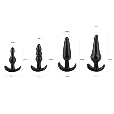 xese Heet Verkopend Kuisheidtpe Geslacht Toy Anal Plug Set voor Vrouw
