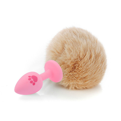 Privé Toy Silicone Anal Plug van anale van het Geslachtsproducten van de Stopstaart de Masturbatievrouwen