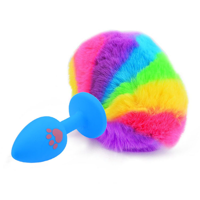 Privé Toy Silicone Anal Plug van anale van het Geslachtsproducten van de Stopstaart de Masturbatievrouwen