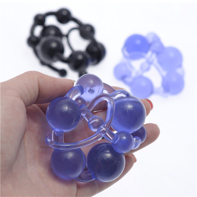 Van het de Stopgeslacht van het silicone het Anale Uiteinde van het het Speelgoed Zachte Silicone Anale Speelgoed
