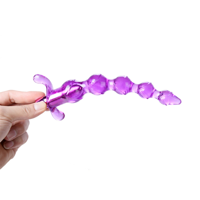Het anale van de de Massage Anale Stop van de Parelsvibrator Zachte Prostate Anale Volwassen Speelgoed voor Vrouwen