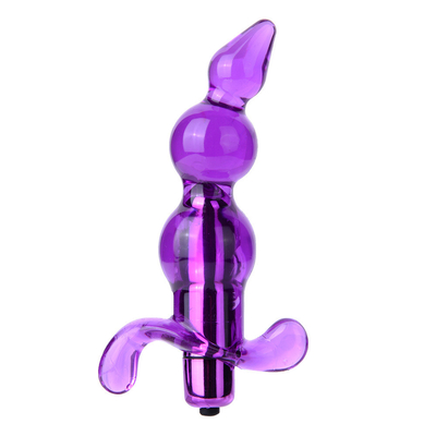 Het anale van de de Massage Anale Stop van de Parelsvibrator Zachte Prostate Anale Volwassen Speelgoed voor Vrouwen